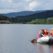 Bootfahren am Perlsee